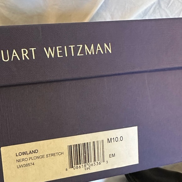 Stuart Weitzman Lowland Black Over the Knee Boots - Picture 9 of 13